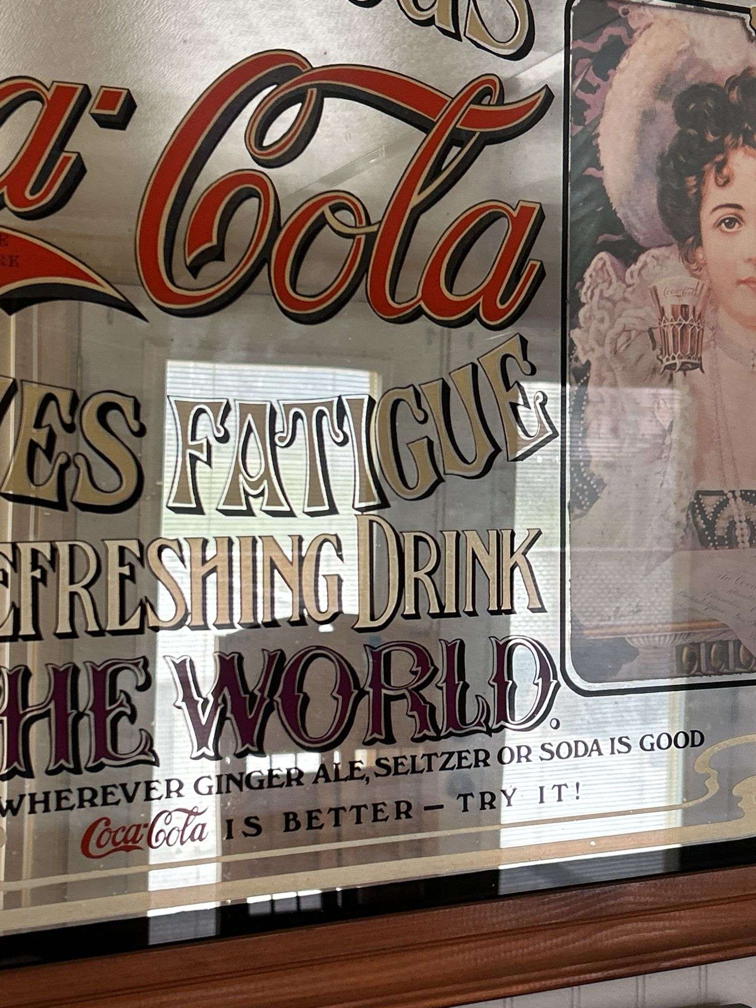 Coca-Cola"Waitress" Framed Logo Mirror 141［並行輸入］ 楽天市場】【中古】Coca-Cola