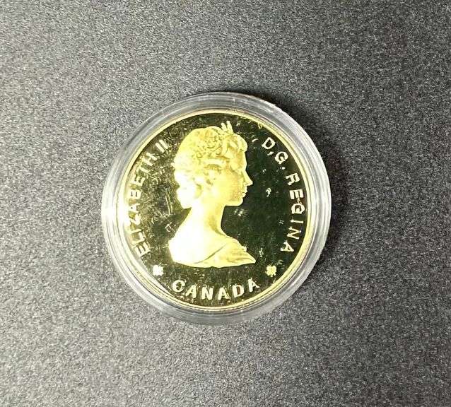 1989 Canadian $100 Gold Coin - Auction Ohio