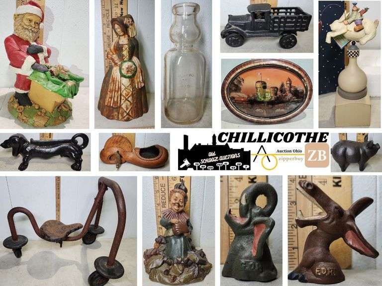 CHILLICOTHE: Tom Clark Figurines, Cast Iron Collectibles, Hallmark Keepsake Ornaments & More