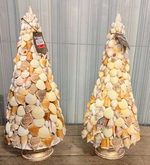 Pier 1 Imports Shell-Covered Decorative Trees