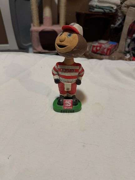 Brutus buckeye bobble head from Speedway