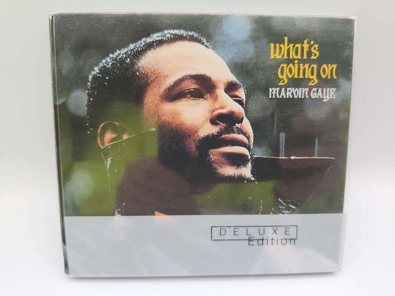 Whats Going On Marvin Gaye Deluxe Edition 2 Cd Set - Auction Ohio
