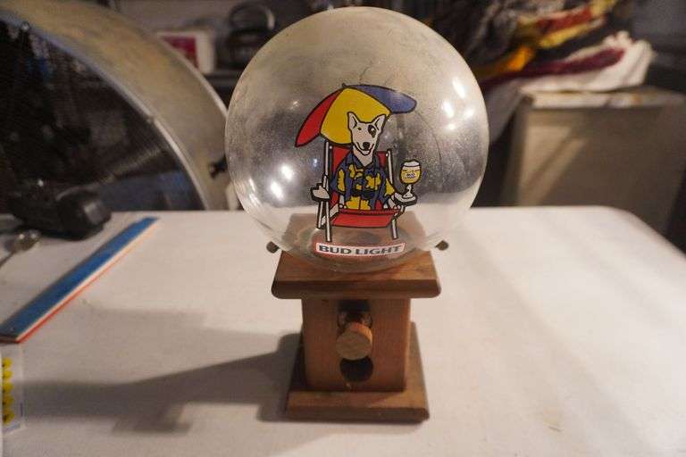 Bud Light Novelty Gumball Machine - Auction Ohio