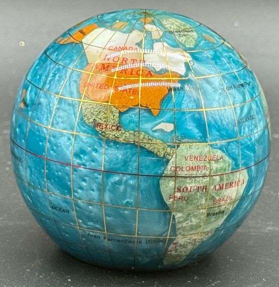 Earth Gemstone Paperweight