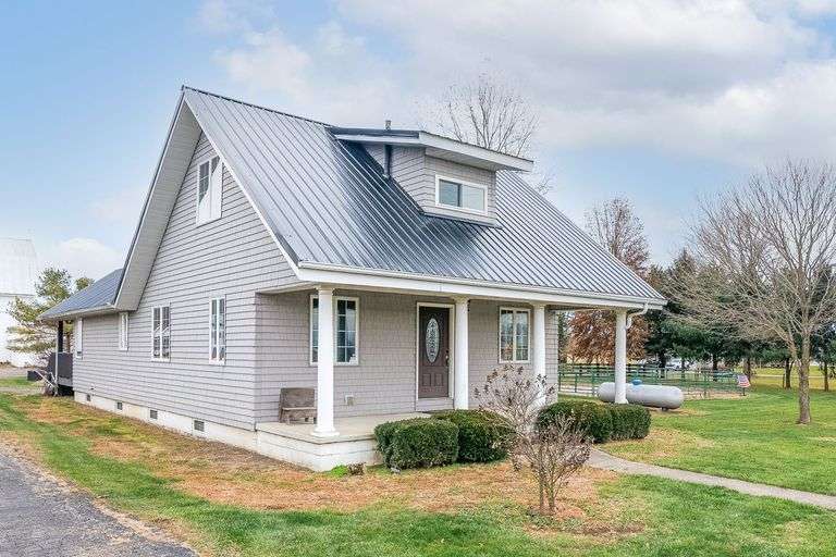 Horse Farm, Large Home, Barns, Fenced Pasture, Woods