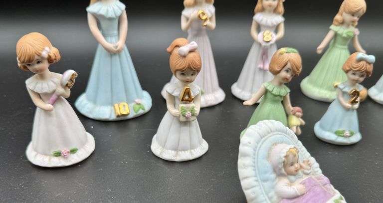 Enesco Through the Years Dolls