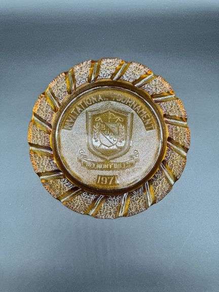 Vintage Imperial Glass 1971 National Tournament Commemorative