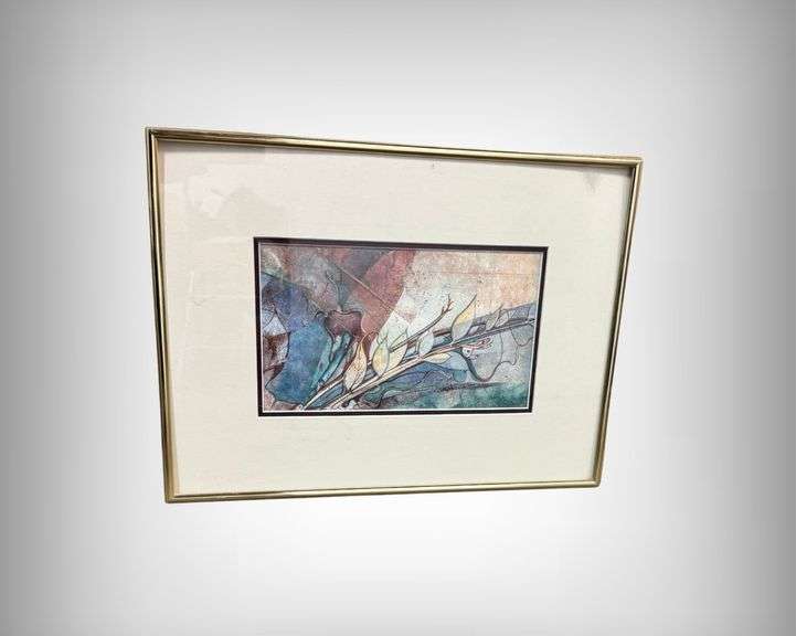 Framed Abstract Artwork by Stephanie Rodrigues