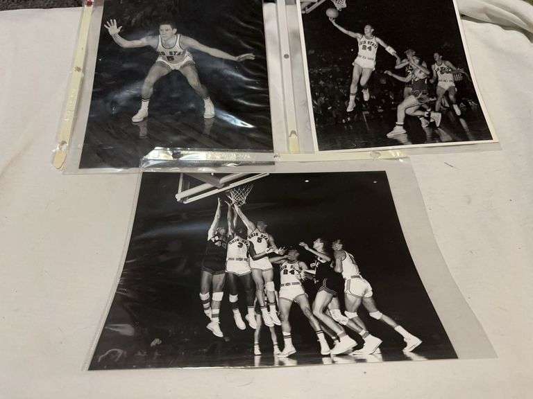Three photos of the 1960 Ohio State basketball team