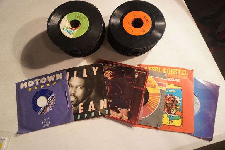 Vintage 45 RPM Record Lot - Auction Ohio
