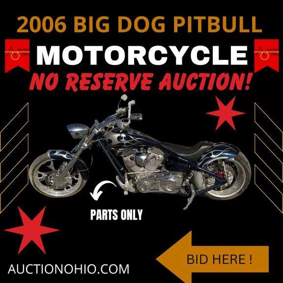 2006 Big Dog Custom Motorcycle-Parts Only !