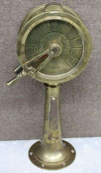 Chadburns Liverpool & London Brass Ship’s Telegraph