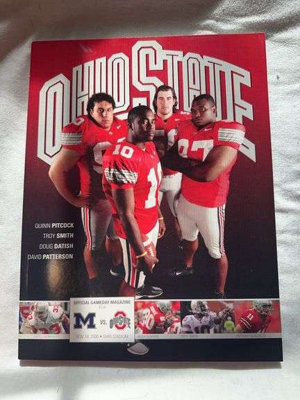 A 2006 Ohio State versus Michigan game program