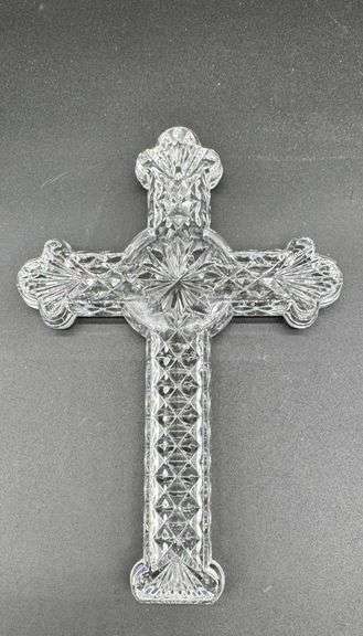 Waterford Crystal 8.5” Hanging Cross