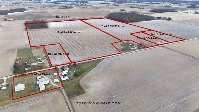 TRACT 5 – 5.043 ± Acres