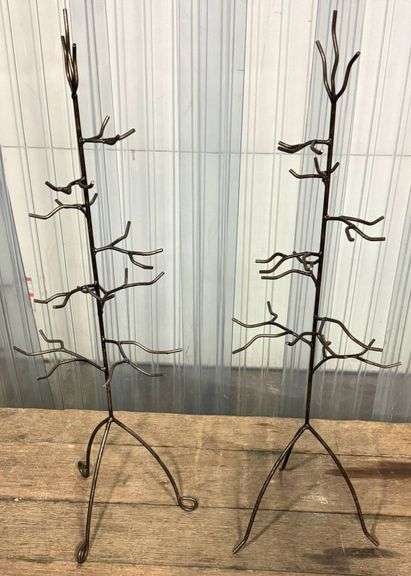 Metal Wire Tree-Shaped Display Stands