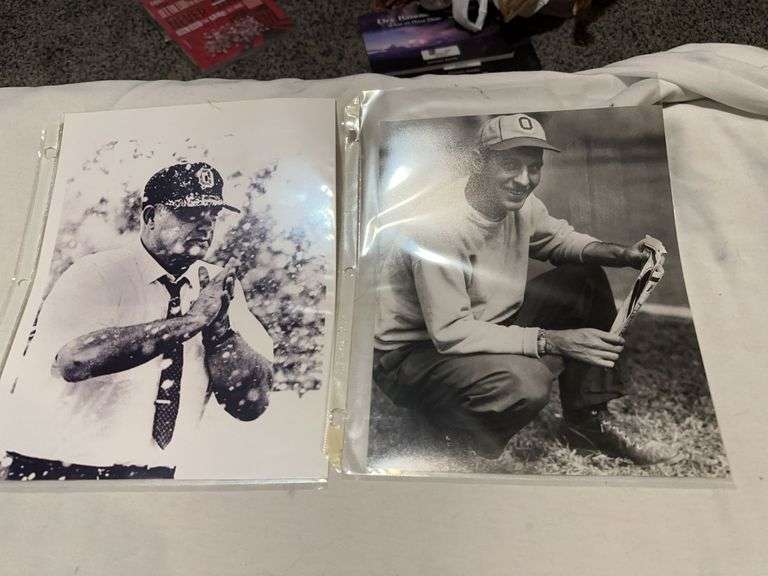 8 x 10’s of Paul Brown and Woody Hayes