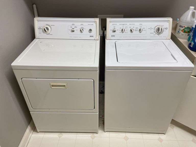 Washer and dryer