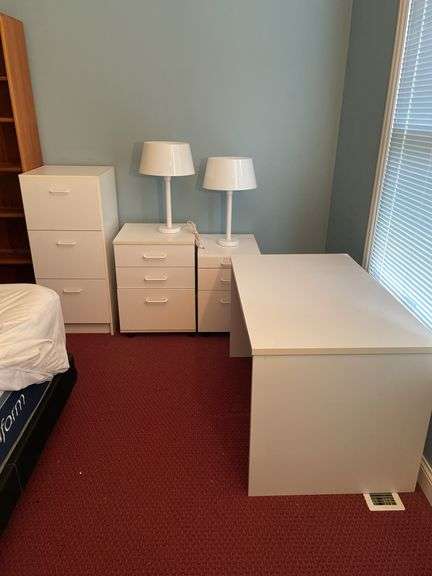 Desk and drawer units