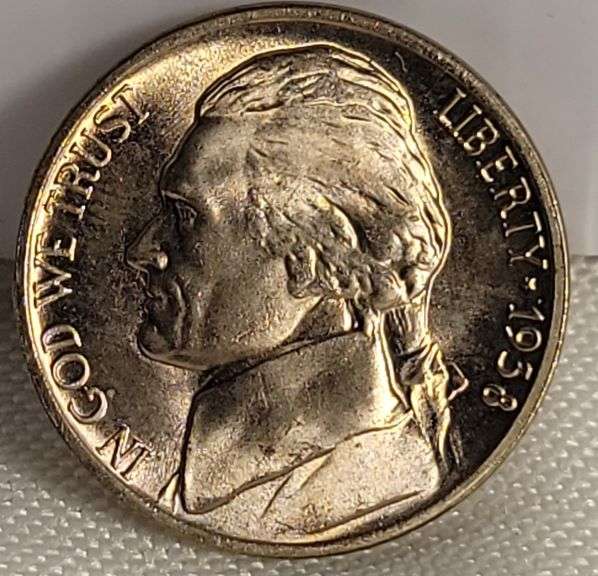 1938-D Jefferson Nickel - BU