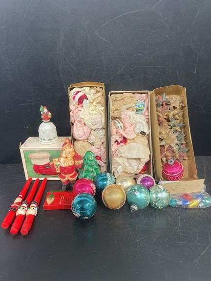 Antique Christmas ornaments