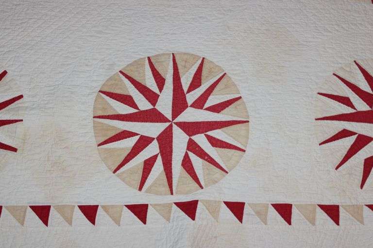 Compass Rose Quilt - Auction Ohio
