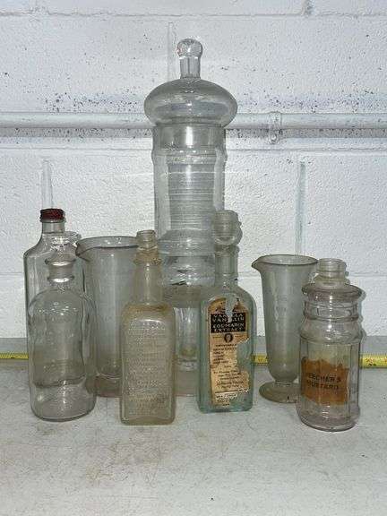 Apothecary glass assortment