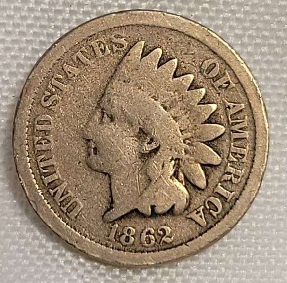 1862 Indian Head Cent - G