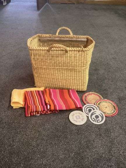 Basket & Coasters