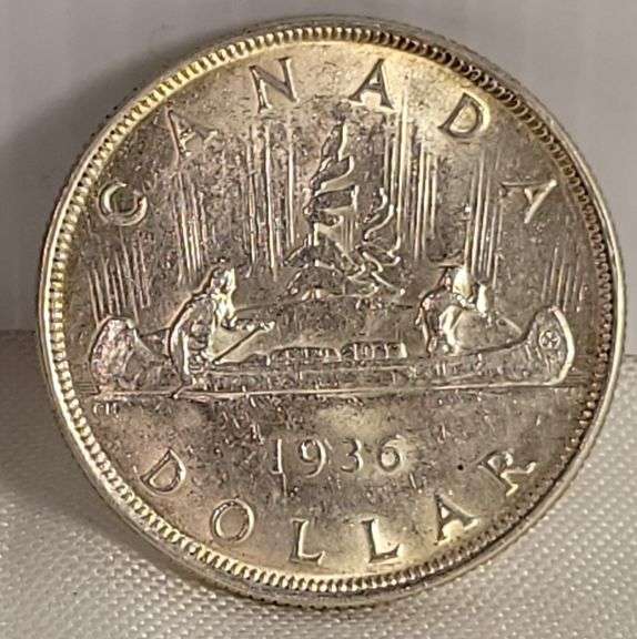 1936 Canada Silver Dollar - UNC