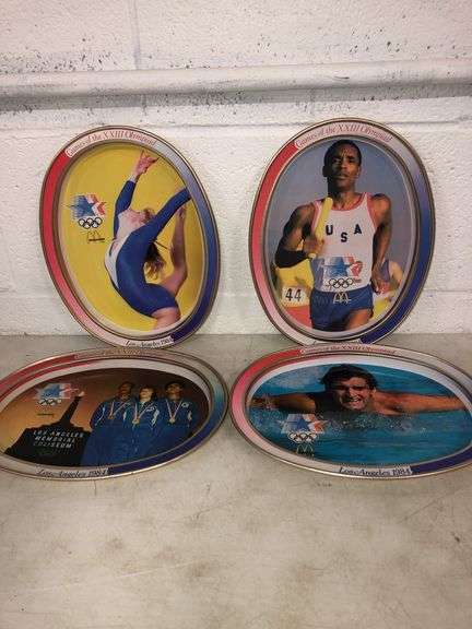 McDonald’s Olympiad Tin Trays