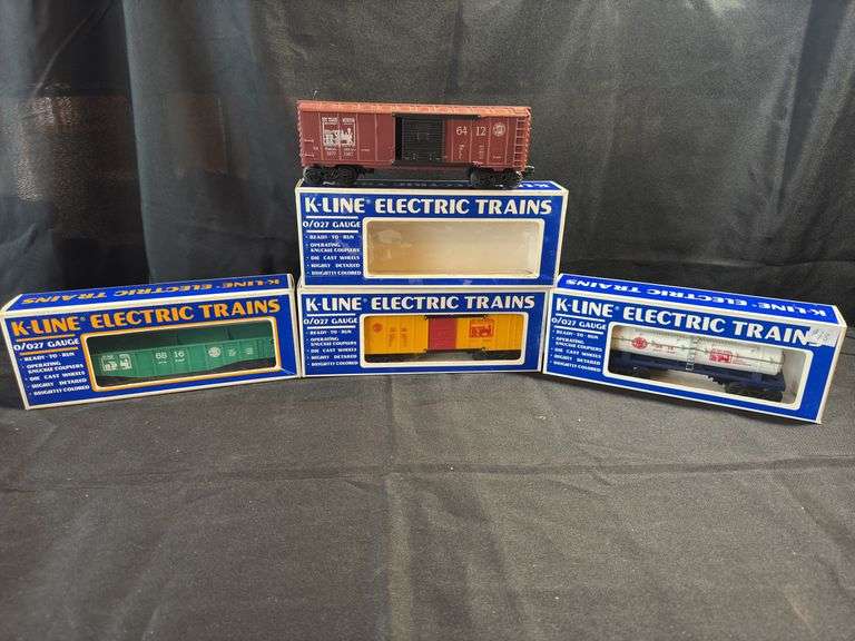 KLine Toy Train Museum Cars Auction Ohio