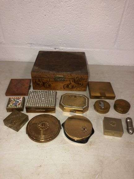 Vtg Cosmetic Cases