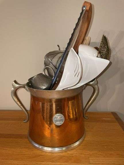 multi Metal Utensil caddy