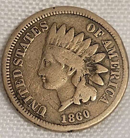 1860 Indian Head Cent - VG