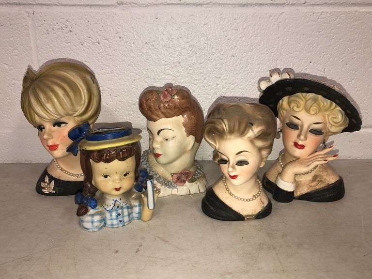 Inarco Head Vases