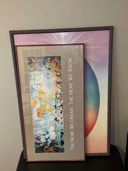 Framed posters