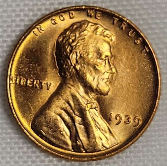 1939 Lincoln Cent - CH BU
