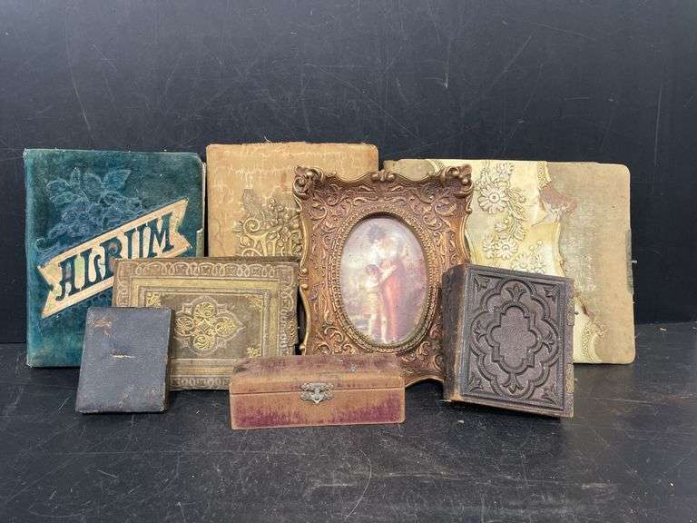 Vintage albums and photos