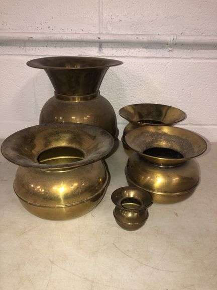 Brass Spittoons
