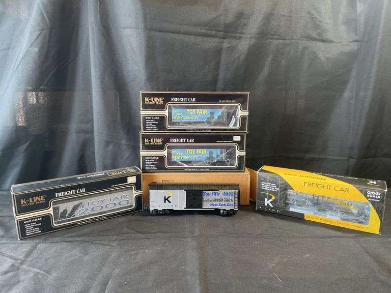 KLine Toy Fair Train Cars Auction Ohio