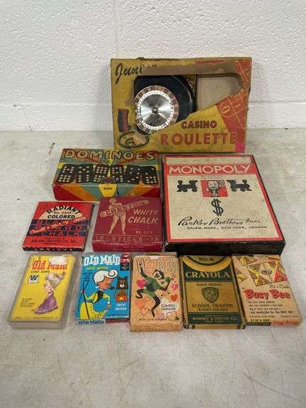 Vintage children’s games