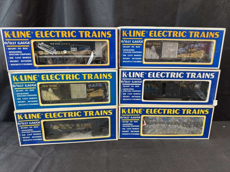 KLine Toy Fair Train Cars Auction Ohio