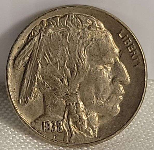 1938-D Buffalo Nickel - AU