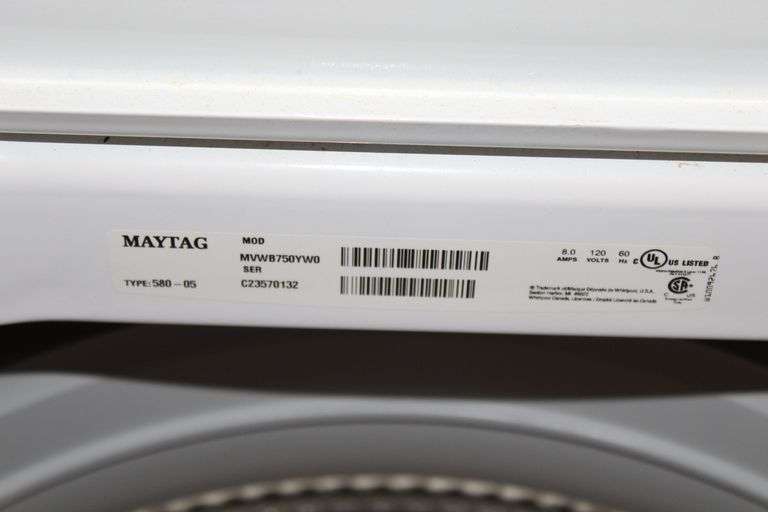 Maytag Bravos XL Washer - Auction Ohio