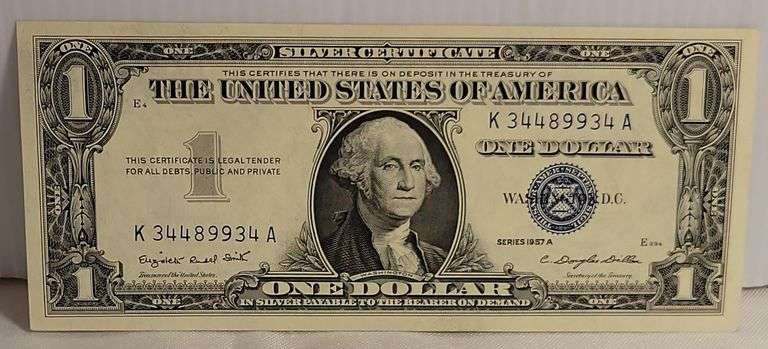 1957-A $1 Silver Certifcate - New