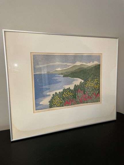 Framed  Numbered print