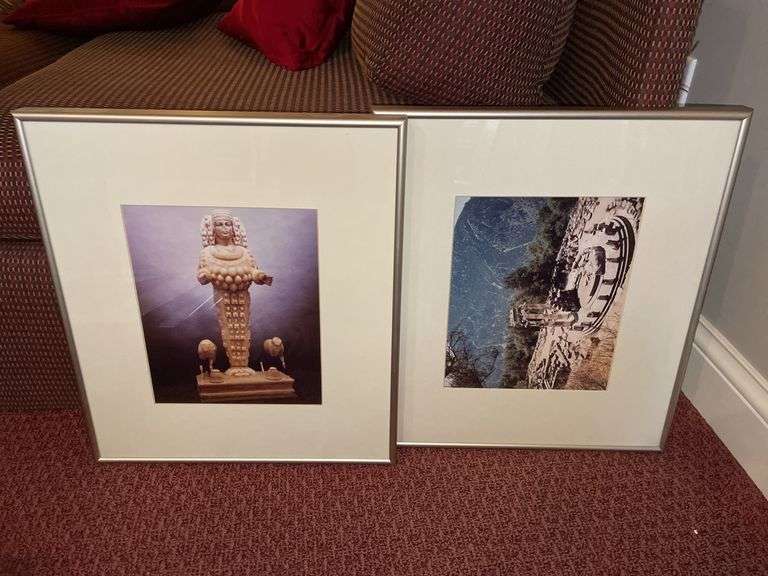 Framed wall art