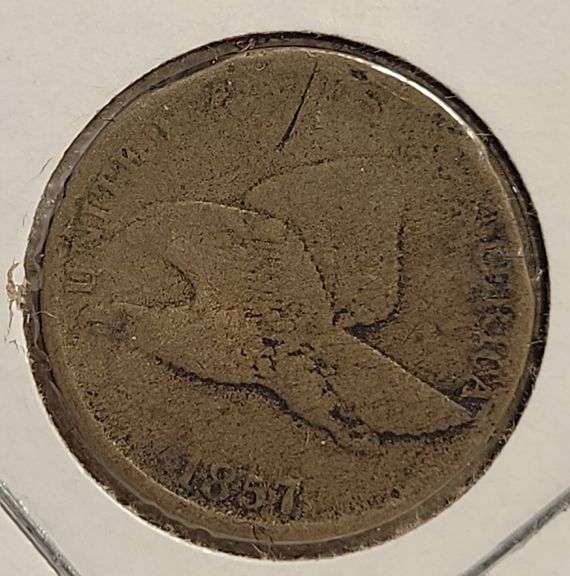 1857 Flying Eagle Cent-G