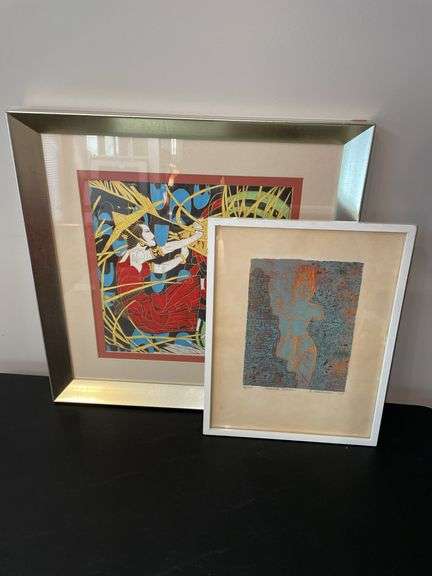 Framed wall art